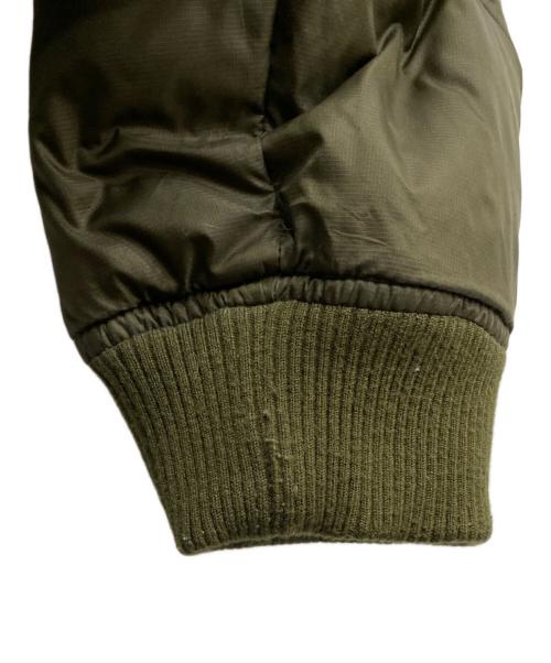 Columbia（コロンビア）Columbia (コロンビア) リバーシブルダウンジャケット カーキ サイズ:Mの古着・服飾アイテム