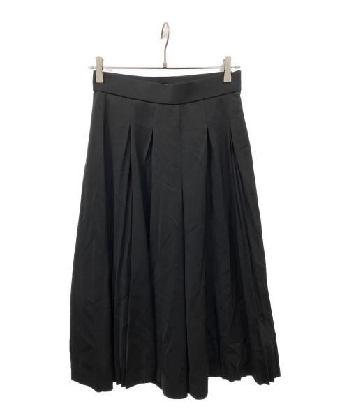 ANAYI（アナイ）ANAYI (アナイ) タックワイドガウチョパンツ ブラック サイズ:38の古着・服飾アイテム