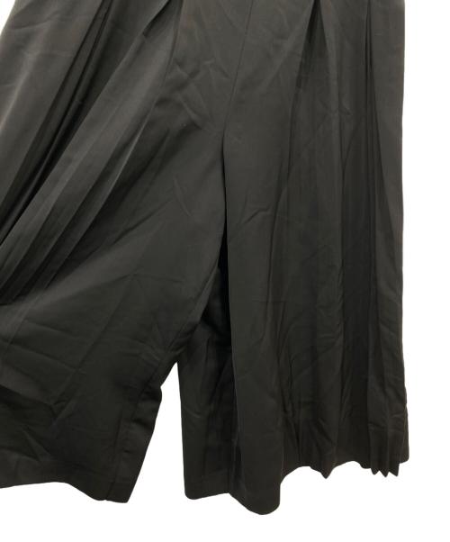 ANAYI（アナイ）ANAYI (アナイ) タックワイドガウチョパンツ ブラック サイズ:38の古着・服飾アイテム