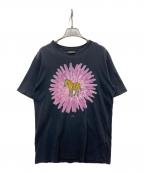 PS Paul SmithＰＳポールスミス）の古着「ゼブラロゴプリントTシャツ」｜ブラック