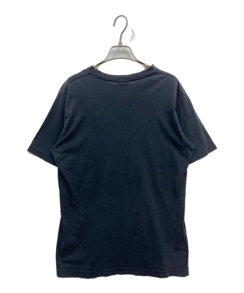 PS Paul Smith（ＰＳポールスミス）PS Paul Smith (ＰＳポールスミス) ゼブラロゴプリントTシャツ ブラック サイズ:Mの古着・服飾アイテム