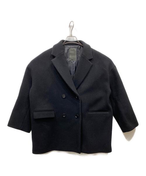 Noble（ノーブル）Noble (ノーブル) MTRオーバーPコート ブラック サイズ:Sの古着・服飾アイテム