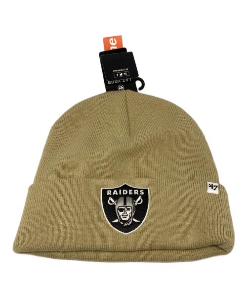 SUPREME（シュプリーム）Supreme (シュプリーム) NFL (エヌエフエル) Raiders Beanie ベージュ 未使用品の古着・服飾アイテム