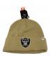 Supreme (シュプリーム) NFL (エヌエフエル) Raiders Beanie ベージュ 未使用品：9000円