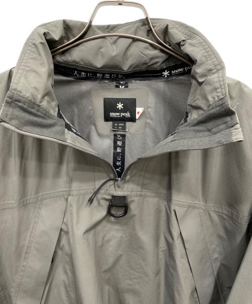 Snow peak（スノーピーク）snow peak (スノーピーク) ナイロンジャケット グレー サイズ:Mの古着・服飾アイテム