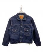LEVI'S VINTAGE CLOTHINGリーバイス ビンテージ クロージング）の古着「1953モデル 2ndタイプトラッカー デニムジャケット」｜インディゴ