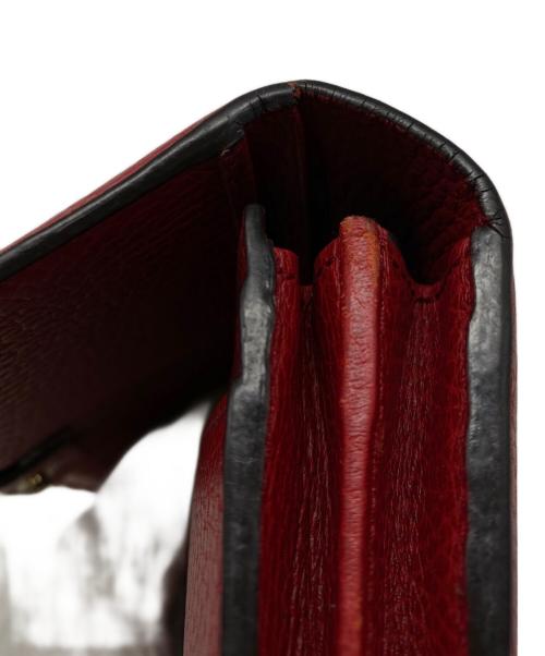 GUCCI（グッチ）GUCCI (グッチ) 長財布 レッドの古着・服飾アイテム