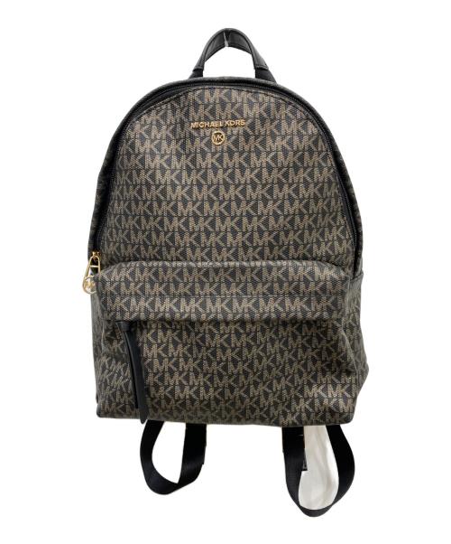 MICHAEL KORS（マイケル・コース）MICHAEL KORS (マイケル・コース) 007 (ダブルオーセブン) リュック ブラックの古着・服飾アイテム
