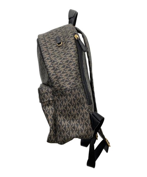 MICHAEL KORS（マイケル・コース）MICHAEL KORS (マイケル・コース) 007 (ダブルオーセブン) リュック ブラックの古着・服飾アイテム