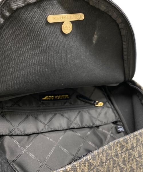 MICHAEL KORS（マイケル・コース）MICHAEL KORS (マイケル・コース) 007 (ダブルオーセブン) リュック ブラックの古着・服飾アイテム