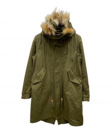 MARKA（マーカ）の古着「ライナー付モッズコート」｜カーキ