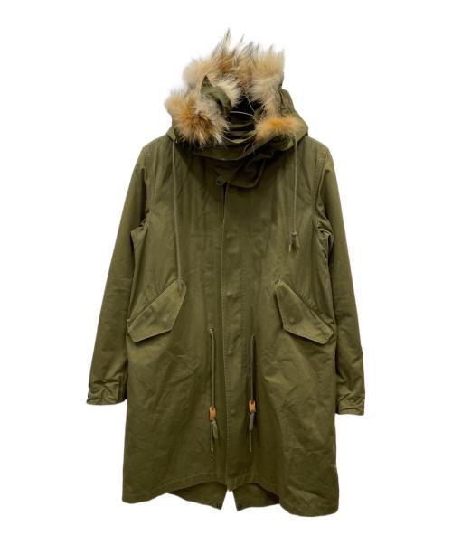 MARKA（マーカ）MARKA (マーカ) ライナー付モッズコート カーキ サイズ:3の古着・服飾アイテム