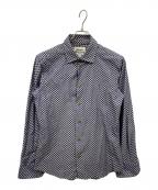 Vivienne Westwoodヴィヴィアンウエストウッド）の古着「総柄シャツ」｜ネイビー
