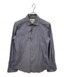 Vivienne Westwood（ヴィヴィアンウエストウッド）の古着「総柄シャツ」｜ネイビー