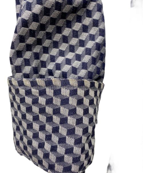 Vivienne Westwood（ヴィヴィアンウエストウッド）Vivienne Westwood (ヴィヴィアンウエストウッド) 総柄シャツ ネイビー サイズ:46の古着・服飾アイテム