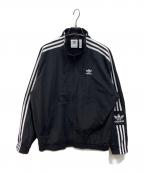 adidasアディダス）の古着「LOCK UP TRACK TOP/トラックジャケット」｜ブラック