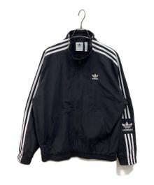 adidas（アディダス）の古着「LOCK UP TRACK TOP/トラックジャケット」｜ブラック