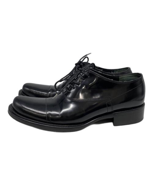 PRADA（プラダ）PRADA (プラダ) ダービーシューズ ブラック サイズ:361/2の古着・服飾アイテム