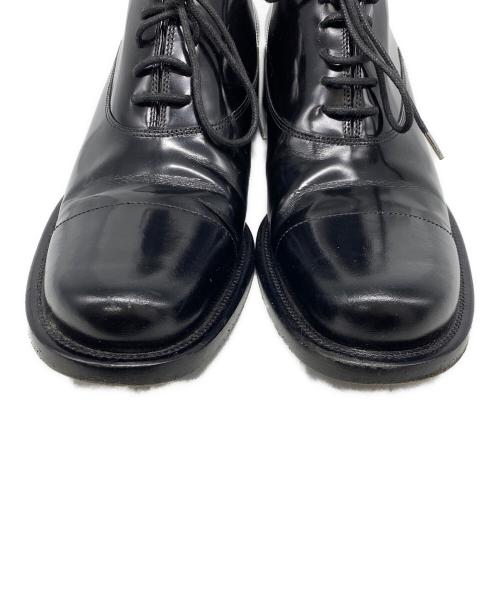 PRADA（プラダ）PRADA (プラダ) ダービーシューズ ブラック サイズ:361/2の古着・服飾アイテム