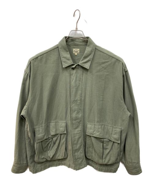 gold（ゴールド）gold (ゴールド) 東洋ミリタリージャケット オリーブ サイズ:Lの古着・服飾アイテム