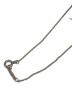 中古・古着 TIFFANY & Co. (ティファニー) ブルー ダブル ハート タグ ペンダント シルバー：19000円