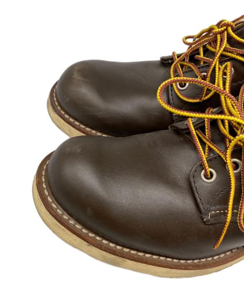 RED WING（レッドウィング）RED WING (レッドウィング) Round Toe Boots 6inch ブラウン サイズ:8の古着・服飾アイテム