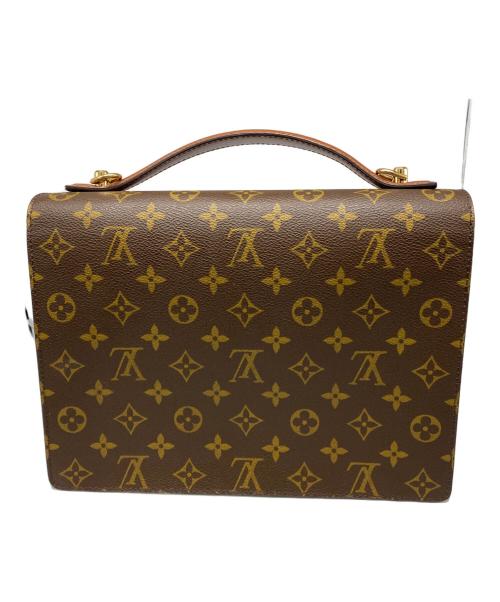 LOUIS VUITTON（ルイ ヴィトン）LOUIS VUITTON (ルイ ヴィトン) 2WAYハンドバッグ ブラウンの古着・服飾アイテム
