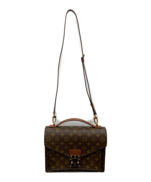 LOUIS VUITTON（ルイ ヴィトン）LOUIS VUITTON (ルイ ヴィトン) 2WAYハンドバッグ ブラウンの古着・服飾アイテム