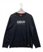 HUGO BOSSヒューゴ ボス）の古着「長袖カットソー」｜ブラック