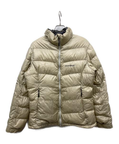 mont-bell（モンベル）mont-bell (モンベル) アルパインダウンジャケット ベージュ サイズ:Lの古着・服飾アイテム