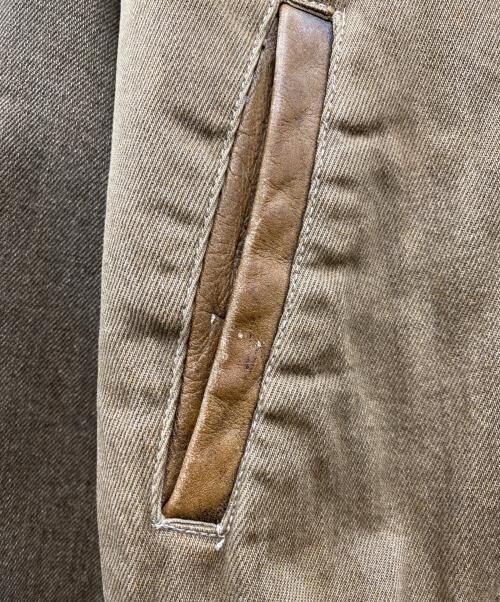 GUM GUMEX（-）GUM GUMEX (-) スタジャン ベージュ サイズ:Lの古着・服飾アイテム