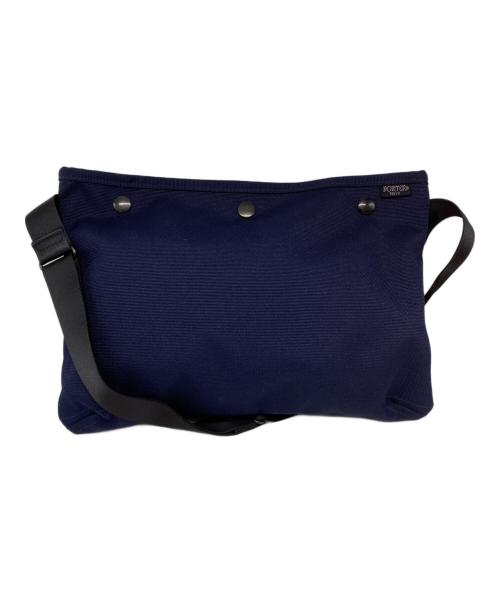 PORTER（ポーター）PORTER (ポーター) サコッシュ ネイビーの古着・服飾アイテム