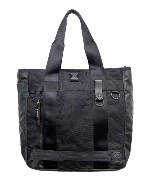 PORTER（ポーター）PORTER (ポーター) 2WAY TOTE BAG ブラックの古着・服飾アイテム