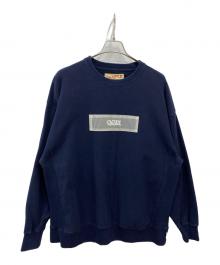 BEAMS（ビームス）の古着「SSZ STICKER PKT SWEAT」｜ネイビー