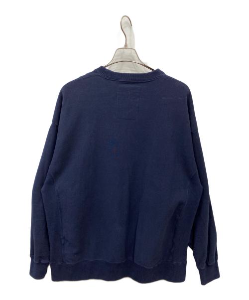 BEAMS（ビームス）BEAMS (ビームス) SSZ STICKER PKT SWEAT ネイビー サイズ:Lの古着・服飾アイテム