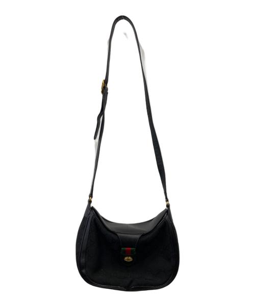 GUCCI（グッチ）GUCCI (グッチ) ショルダーバッグ ブラックの古着・服飾アイテム