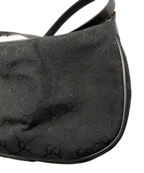 GUCCI（グッチ）GUCCI (グッチ) ショルダーバッグ ブラックの古着・服飾アイテム