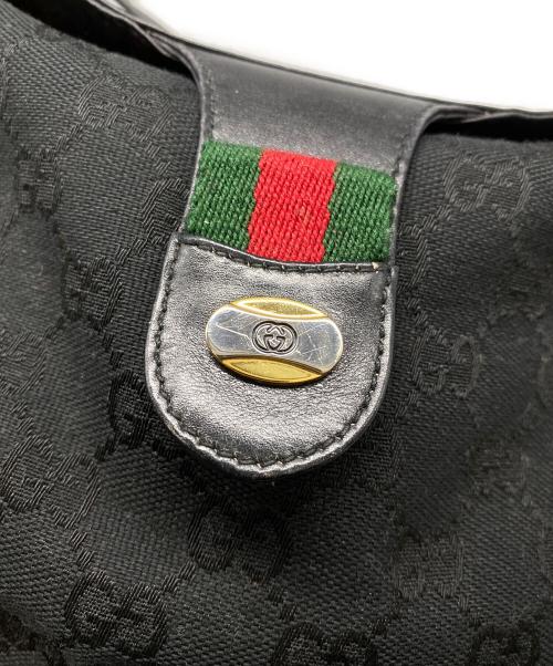 GUCCI（グッチ）GUCCI (グッチ) ショルダーバッグ ブラックの古着・服飾アイテム
