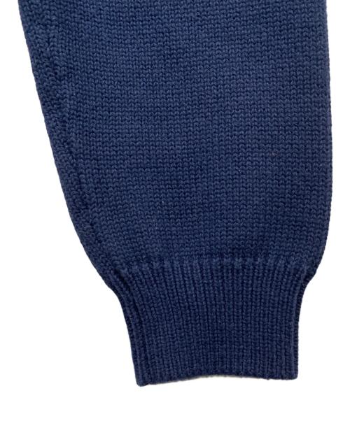 hackett london（ハケットロンドン）HACKETT LONDON (ハケットロンドン) ハーフジップコットンニット ネイビー サイズ:S 未使用品の古着・服飾アイテム