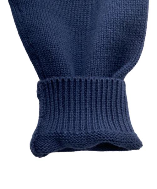 hackett london（ハケットロンドン）HACKETT LONDON (ハケットロンドン) ハーフジップコットンニット ネイビー サイズ:S 未使用品の古着・服飾アイテム