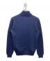 HACKETT LONDON (ハケットロンドン) ハーフジップコットンニット ネイビー サイズ:S 未使用品：4000円