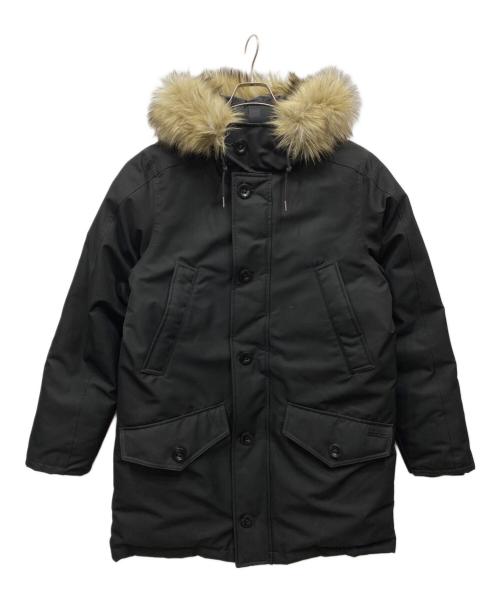 POLO RALPH LAUREN（ポロ・ラルフローレン）POLO RALPH LAUREN (ポロ・ラルフローレン) ダウンモッズコート ブラック サイズ:Mの古着・服飾アイテム
