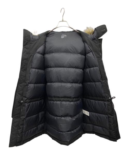 POLO RALPH LAUREN（ポロ・ラルフローレン）POLO RALPH LAUREN (ポロ・ラルフローレン) ダウンモッズコート ブラック サイズ:Mの古着・服飾アイテム