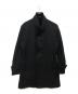 BLACK LABEL CRESTBRIDGE（ブラックレーベル クレストブリッジ）の古着「ラビットファースタンドカラーコート」｜ブラック