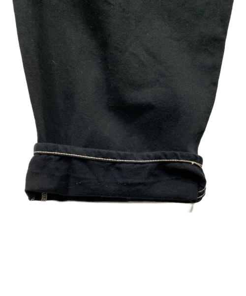 Graphpaper（グラフペーパー）Graphpaper (グラフペーパー) 2タックパンツ ブラック サイズ:Mの古着・服飾アイテム
