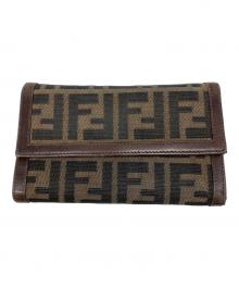 FENDI（フェンディ）の古着「長財布」｜ブラウン