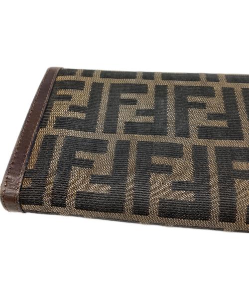 FENDI（フェンディ）FENDI (フェンディ) 長財布 ブラウンの古着・服飾アイテム