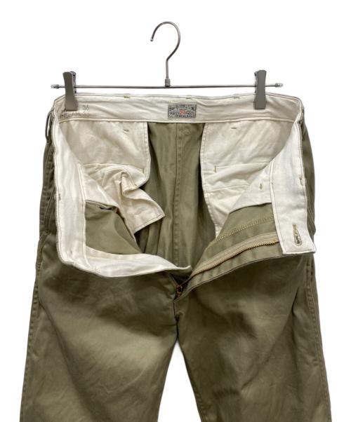 BUZZ RICKSON'S（バズリクソンズ）Buzz Rickson's (バズリクソンズ) パンツ ベージュ サイズ:36の古着・服飾アイテム