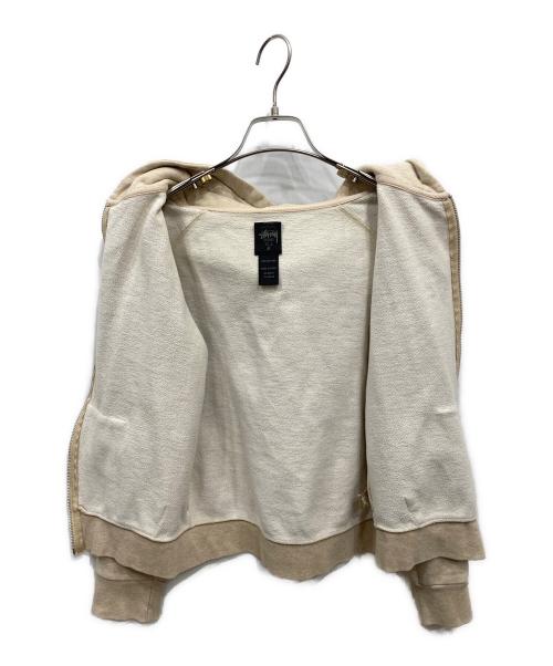 stussy（ステューシー）stussy (ステューシー) パーカー ベージュ サイズ:Ｍの古着・服飾アイテム