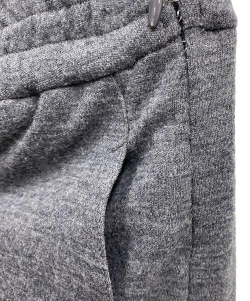 ADORE（アドーア）ADORE (アドーア) ウールスムースワイドパンツ グレー サイズ:38の古着・服飾アイテム